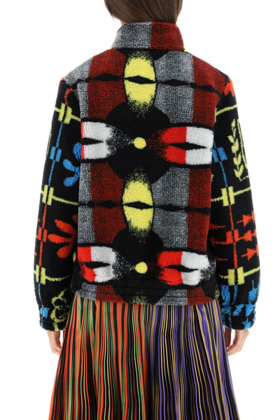 Shop Chopova Lowena Multicolor Fleece Jacket