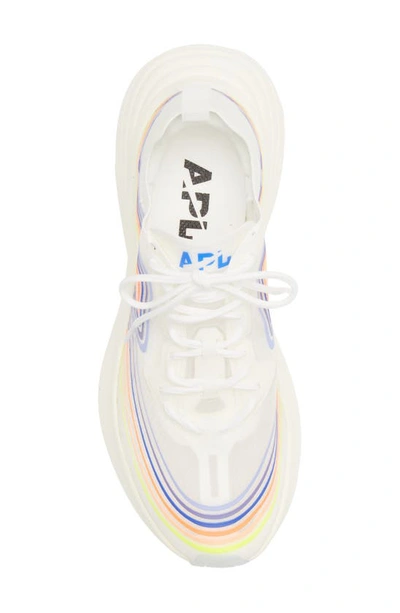 Shop Apl Athletic Propulsion Labs Streamline Running Shoe In Clear / White / Multi