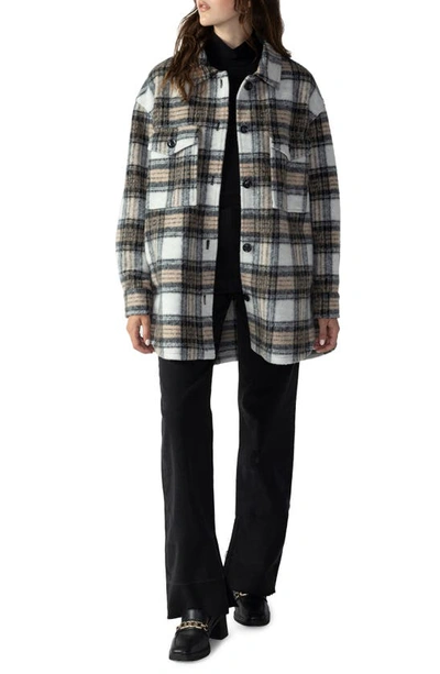 Shop Sanctuary Town Shirt Jacket In Westside P