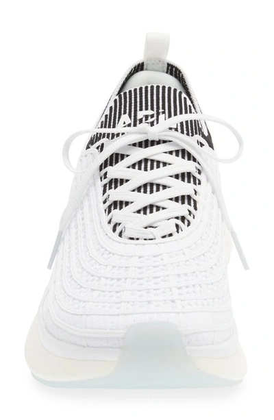 Shop Apl Athletic Propulsion Labs Techloom Zipline Running Shoe In White / Black / White