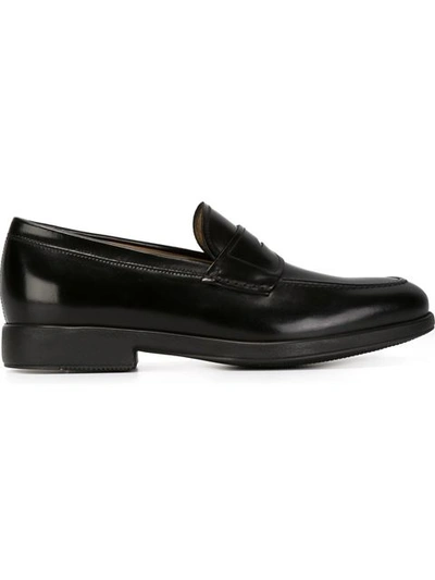 Ferragamo Rinaldo Classic Loafers In Black