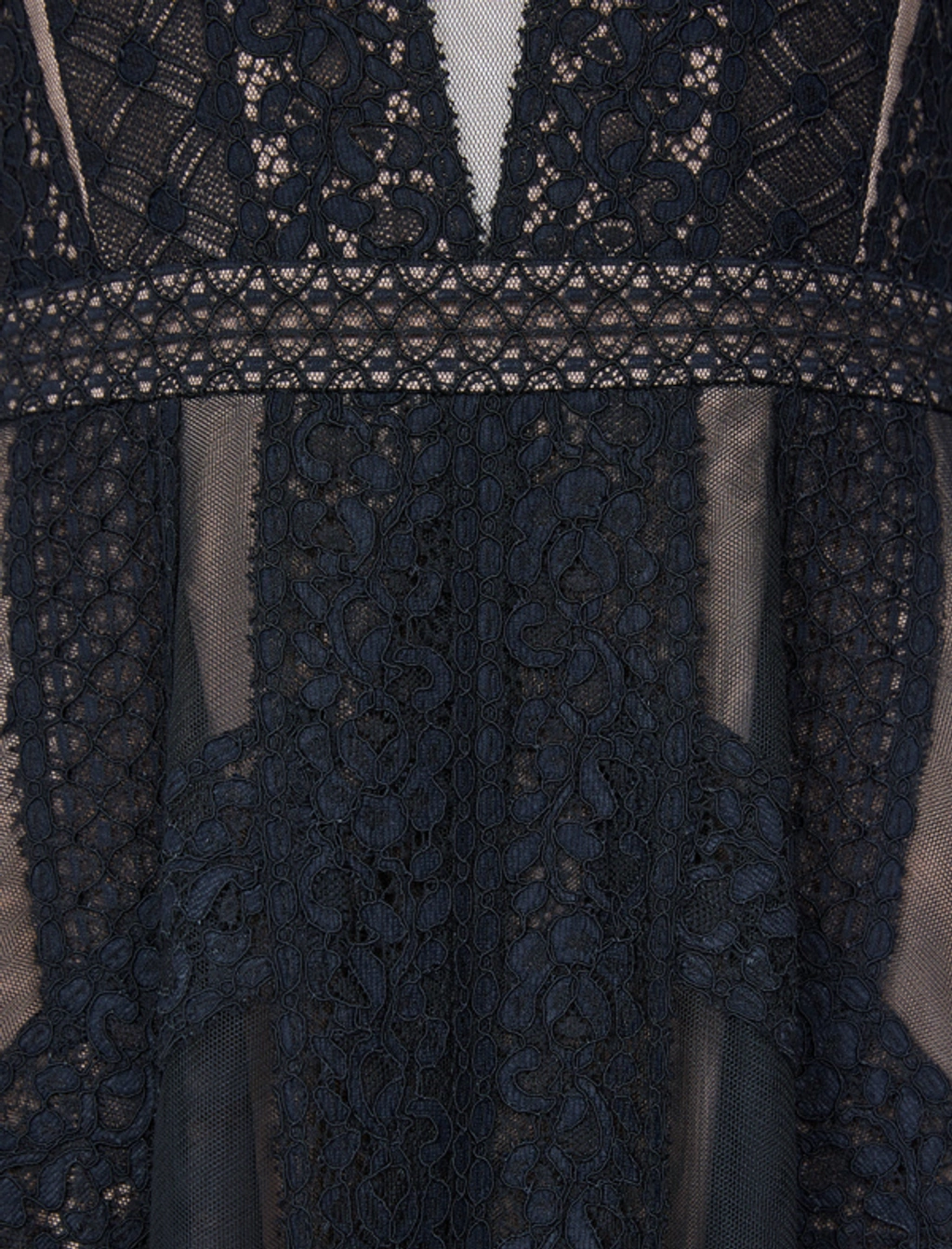 Bcbg andi lace dress black online
