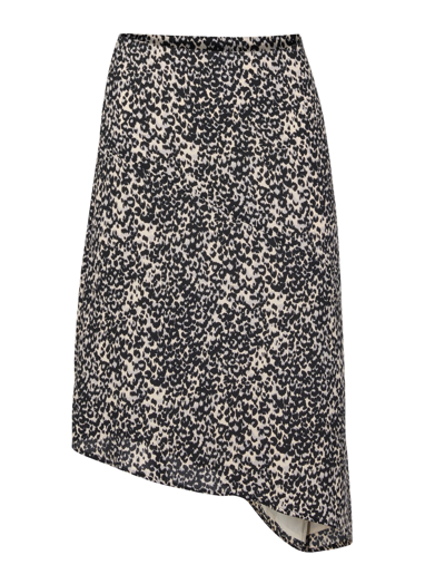 Shop Bcbgmaxazria Gia Asymmetrical Skirt In Jaguar