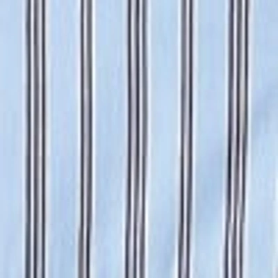 Shop Bcbgeneration Long Sleeve Surplice Top In Blue/white Stripe