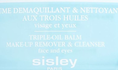 Shop Sisley Paris Sisley Triple-oil Balm Makeup Remover & Cleanser