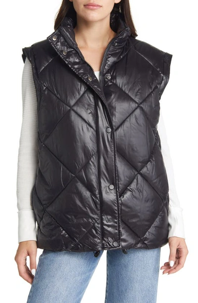 TOPSHOP CONVERTIBLE PUFFER JACKET 