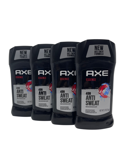 Shop Axe 4 Pack -  Antiperspirant Stick, Essence 2.7 oz Each In Multi