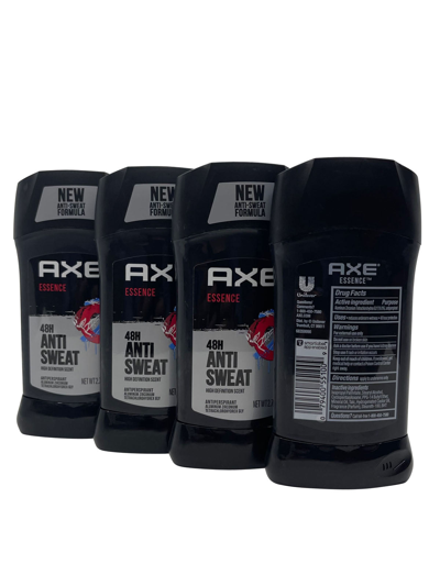 Shop Axe 4 Pack -  Antiperspirant Stick, Essence 2.7 oz Each In Multi