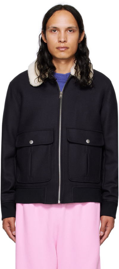 A.P.C.　ネイビージャケット　　女性が喜ぶ