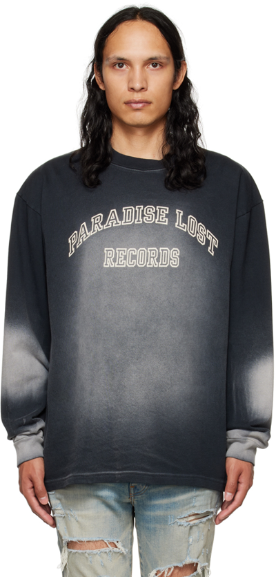 Shop Alchemist Black 'paradise Lost Records' Long Sleeve T-shirt