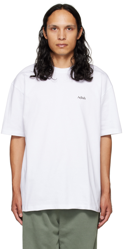 Shop Adish White Print T-shirt