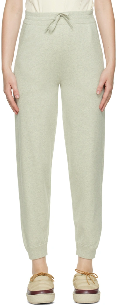 Isabel Marant Étoile Beige Kira Lounge Pants In 02ly Light Grey