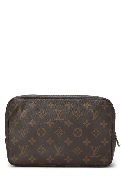 Pre-owned Louis Vuitton Monogram Canvas Truth Toiletry 23