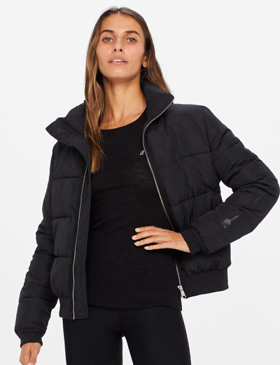 Shop The Upside Nareli Insulated Jacket In Black
