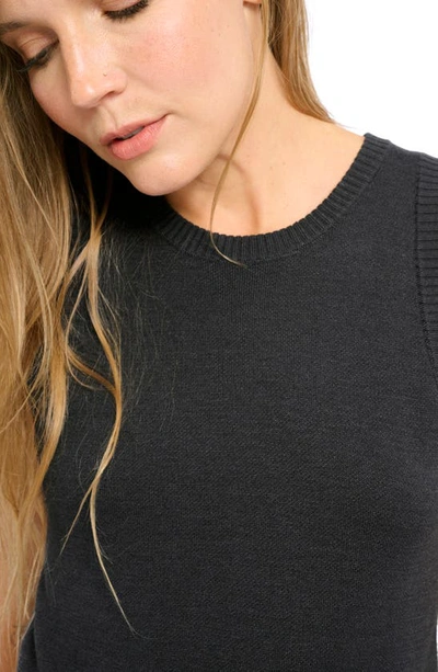 Splendid Isla Reversible Sweater Tank In Lead