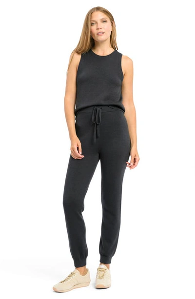 Splendid Isla Reversible Sweater Tank In Lead