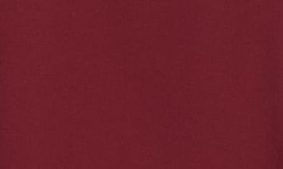 Vince Camuto Flutter Sleeve Crossover Georgette Tunic Top In Crisp Merlot