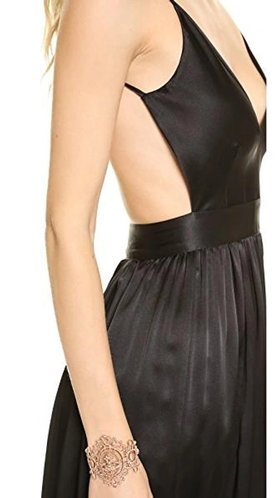 Shop One By Contrarian One By Babs Bibb Maxi Dress In Black