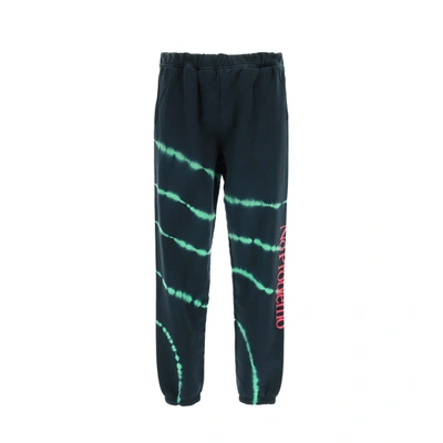 Shop Aries Tie Dye-print Track Trousers In Green