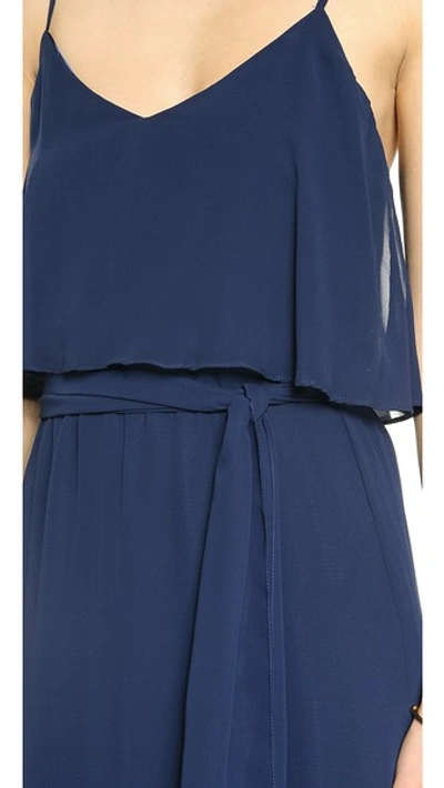 Joanna August Dani Maxi Dress In Tangled Up In Blue