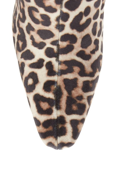Shop Steve Madden Vakay Sock Bootie In Leopard