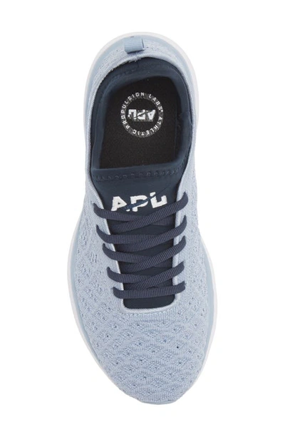 Shop Apl Athletic Propulsion Labs Techloom Phantom Running Shoe In Frozen Grey / Midnight / White