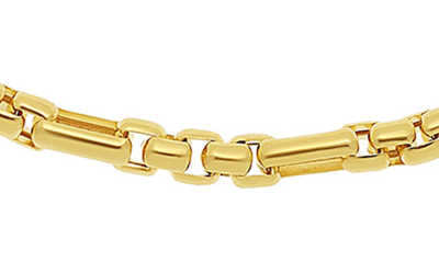 Shop Bony Levy 14k Gold Interlock Chain Bracelet In 14k Yellow Gold