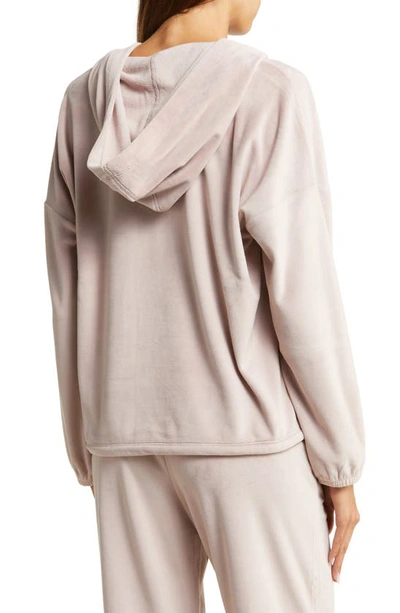 Shop Barefoot Dreams Luxechic® Hoodie In Faded Rose