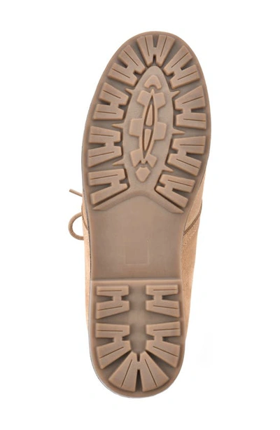 White Mountain Footwear Auburn Suede Bootie In Natural/ El/ Suede