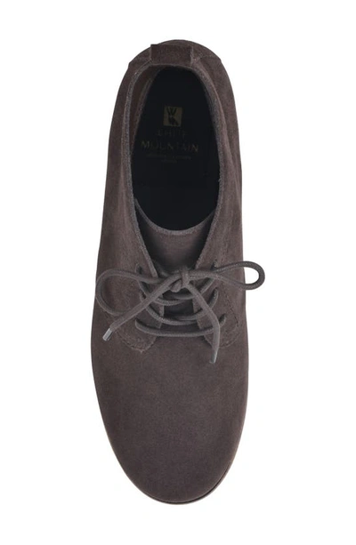 White Mountain Footwear Auburn Suede Bootie In Brown/ Suede