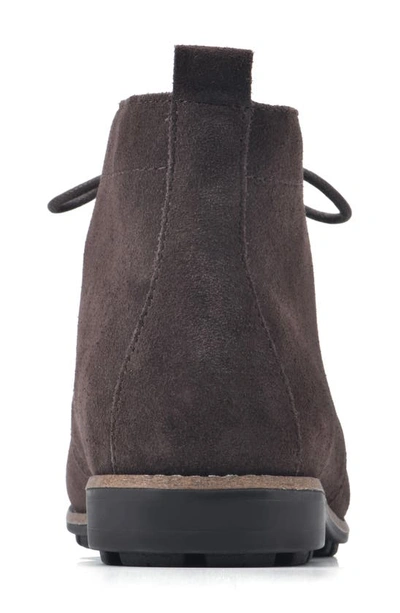 White Mountain Footwear Auburn Suede Bootie In Brown/ Suede