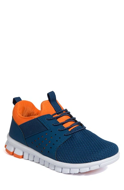 Shop Deer Stags Betts Perforated Sneaker In Blue/orange