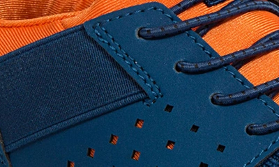 Shop Deer Stags Betts Perforated Sneaker In Blue/orange