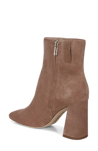 Shop Sam Edelman Codie Square Toe Bootie In Praline