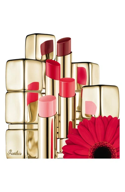 Shop Guerlain Kisskiss Shine Bloom Lipstick In Blossom Kiss