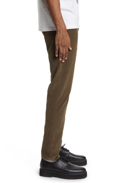 Shop Frame L'homme Corduroy Slim Jeans In Military Olive
