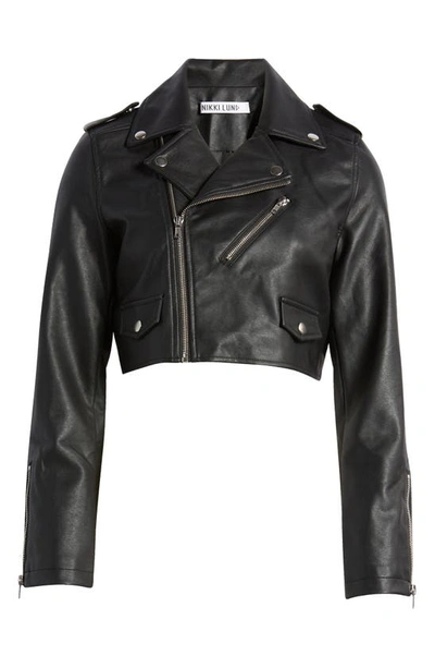 Nikki Lund Water Repellent Michaela Jacket In Black