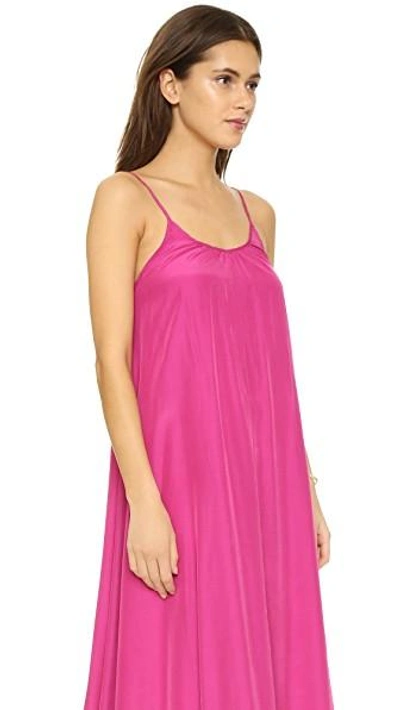 Shop One By Pink Stitch One By Resort Maxi Dress In Magenta