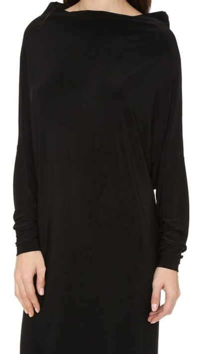 Norma Kamali Kamali Kulture All In One Dress In Black