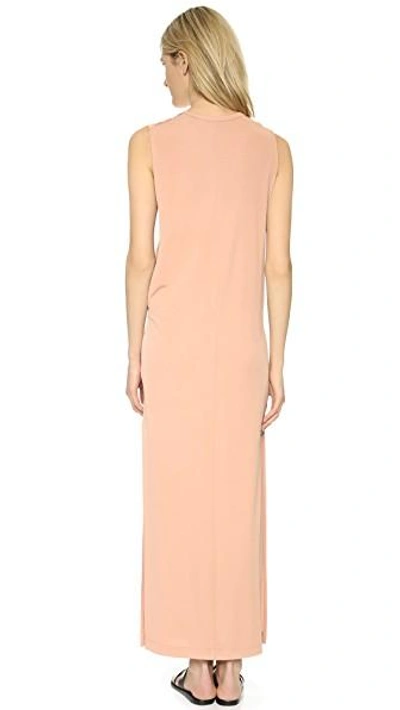 Shop Alexander Wang T Matte Sleeveless Dress In Blush