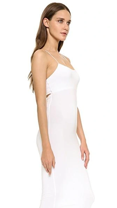Shop Alexander Wang T Strappy Tank Dress In White