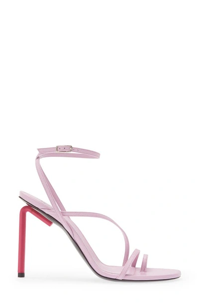 Shop Off-white Allen Strappy Sandal In Pink Fuchsia