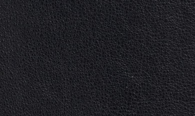 Raina Asymmetric Leather Belt In Black