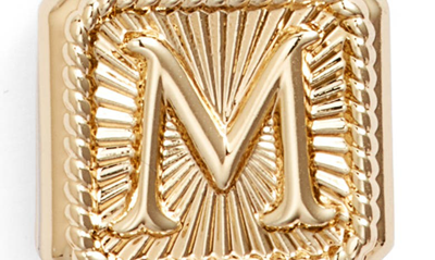 Miranda Frye Harlow Initial Pendant Necklace In Gold - M