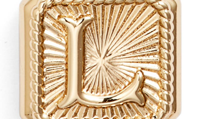 Miranda Frye Harlow Initial Pendant Necklace In Gold - L