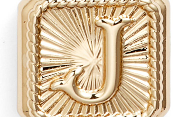 Miranda Frye Harlow Initial Pendant Necklace In Gold - J