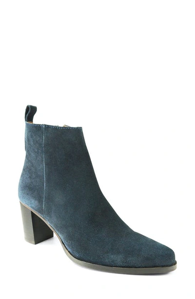 Shop Band Of Gypsies Willow Pointed Toe Bootie In Navy