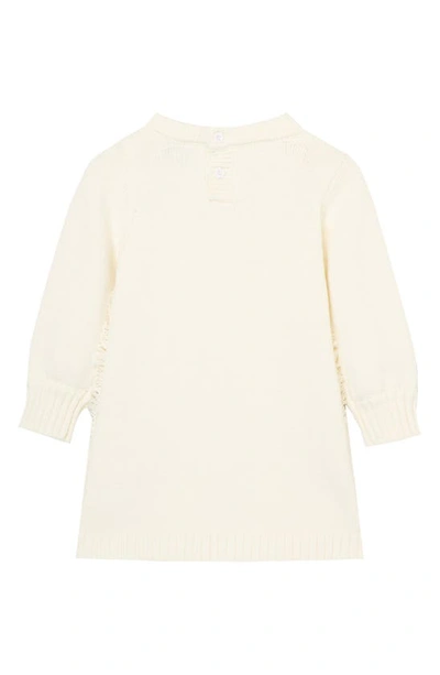 Shop Habitual Cable Sweater Dress In Off-white