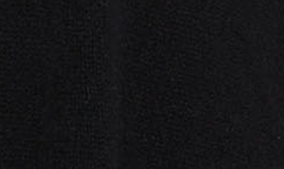 Vince Cashmere Shawl-collar Open-front Cardigan In Black