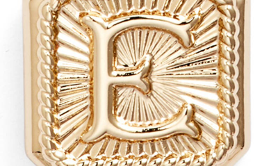Miranda Frye Harlow Initial Pendant Necklace In Gold - E